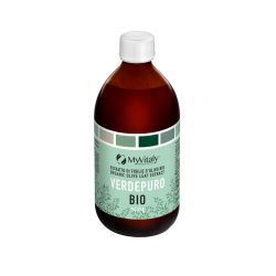 MYVITALY® VERDEPURO BIO - Extracto orgánico de hojas de olivo líquido - 20% Oleuropeína