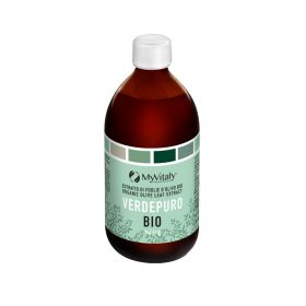 MYVITALY® VERDEPURO BIO - Extrait de feuilles d'olivier biologique - 20% d'oleuropéine