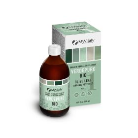  MYVITALY® VERDEPURO BIO - Estratto di foglia di olivo biologico ad alta concentrazione di Oleuropeina