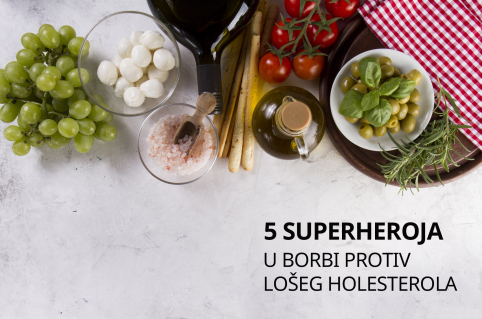 5 Namirnica (Superheroja) protiv lošeg holesterola