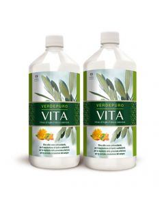 MYVITALY® VERDEPURO VITA - Pure Olive leaf extract Liquid - 20% Oleuropein